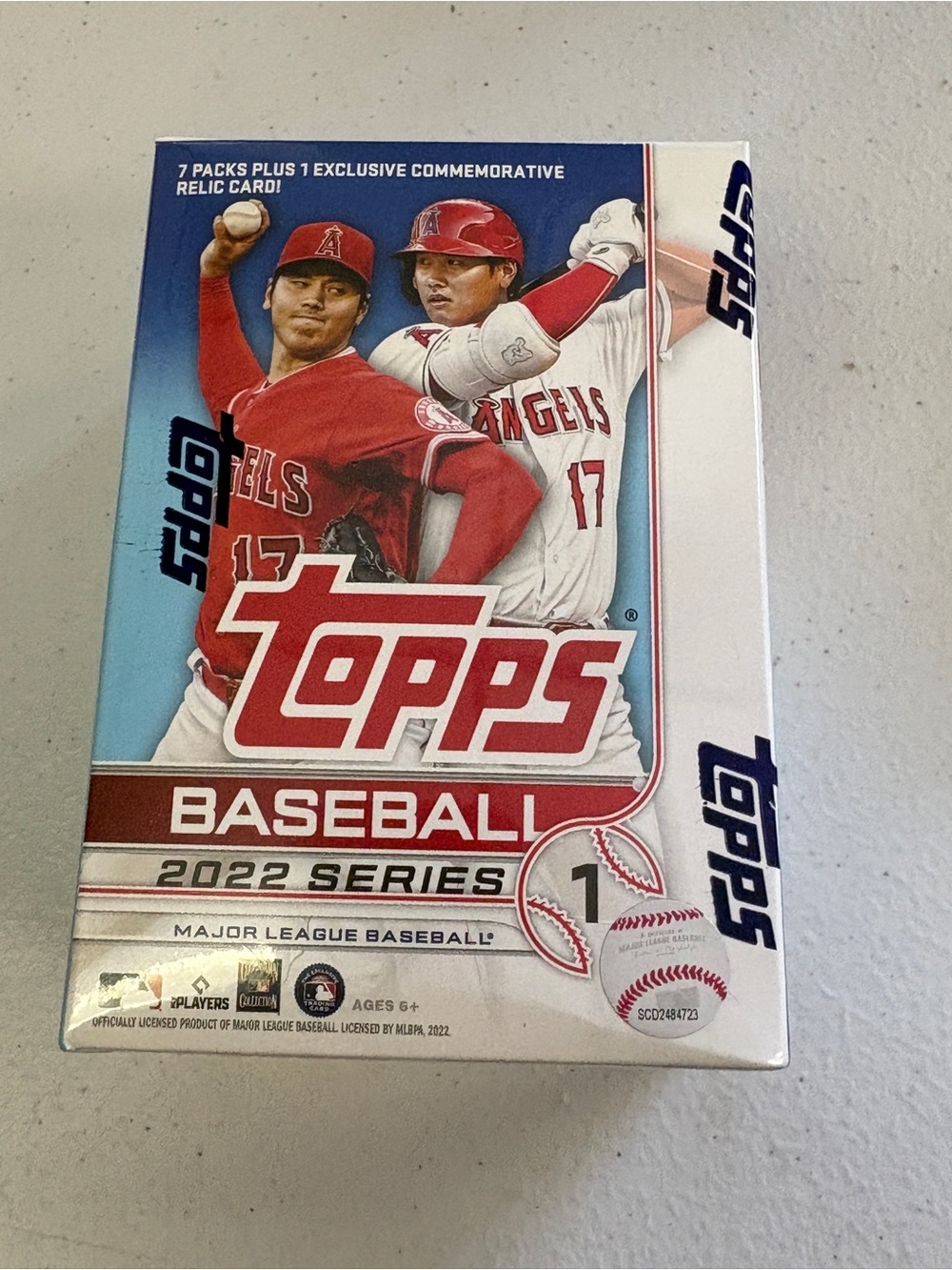 2022 Topps Baseball series 1 Blaster Box unopened